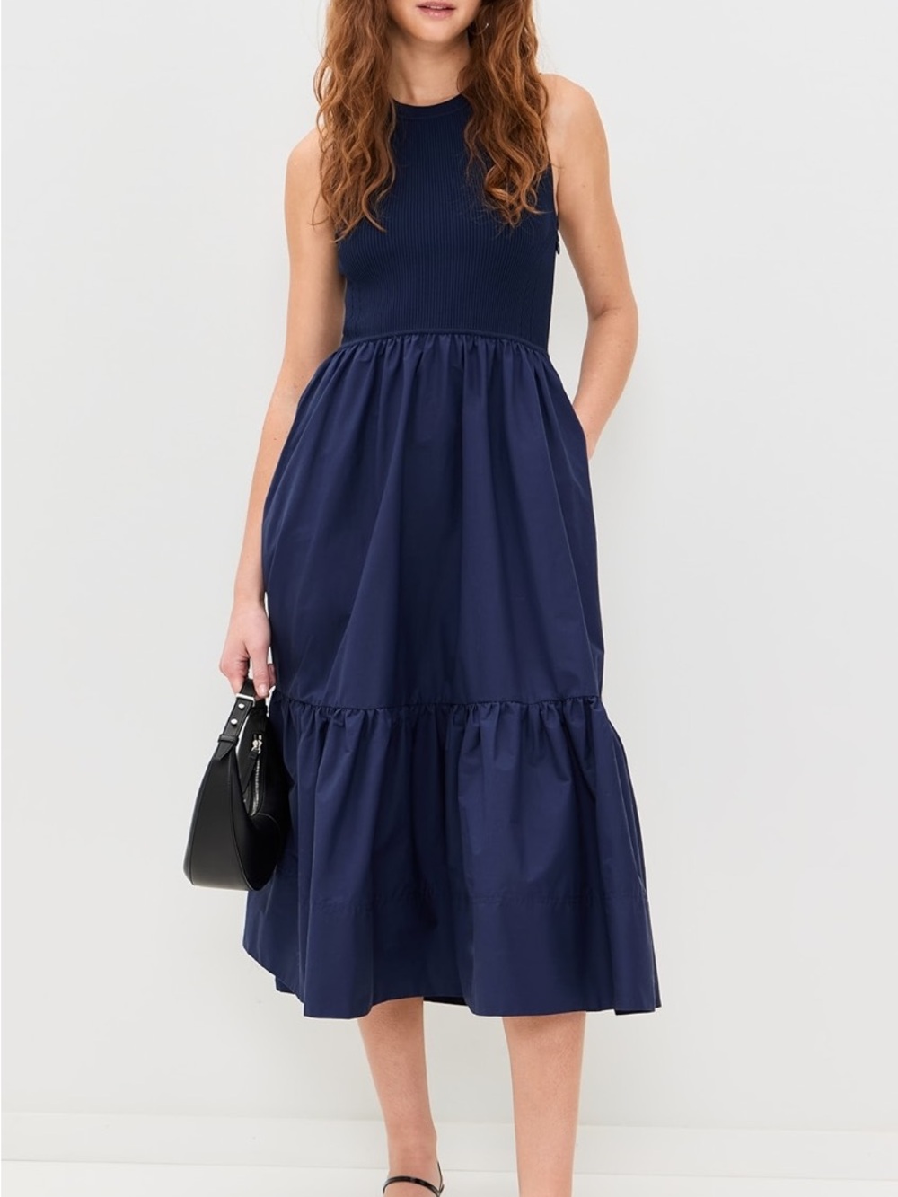 Tanya taylor Crew Neck Josephina Dress nWt